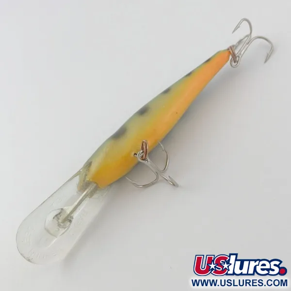 Vintage   Rapala Shad Rap Deep Runner 07, 1/4oz FT (Fire Tiger) fishing lure #23859