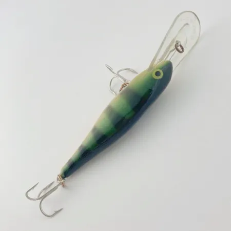 Vintage Rapala Shad Rap Deep Runner 07, 1/4oz FT (Fire Tiger) fishing lure #23859