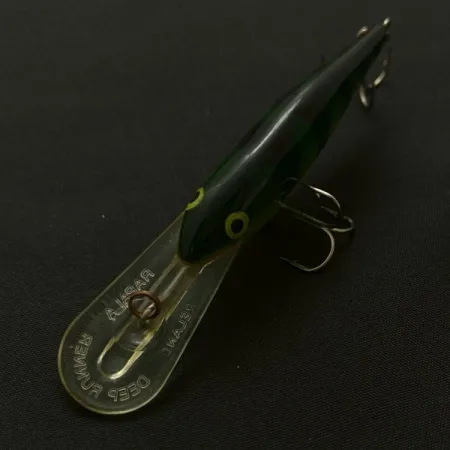 Vintage Rapala Shad Rap Deep Runner 07, 1/4oz FT (Fire Tiger) fishing lure #23859