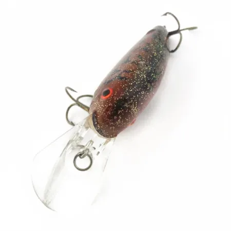 Vintage Bomber Fat Free Shad, 1oz brown fishing lure #23860