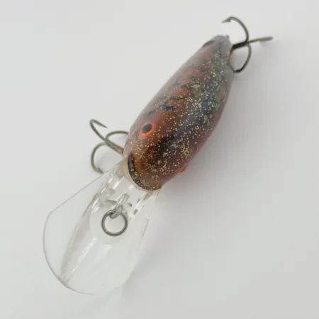 Vintage Bomber Fat Free Shad, 1oz brown fishing lure #23860
