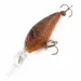 Vintage   Bomber Fat Free Shad, 1oz brown fishing lure #23860