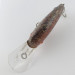 Vintage   Bomber Fat Free Shad, 1oz brown fishing lure #23860