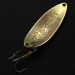 Vintage  Seneca Little Cleo (Hula Girl), 1/2oz nickel/gold fishing spoon #23864