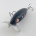 Vintage   Fred Arbogast Jitterbug Early Bug Eye​ (1960s), 1/2oz Black fishing lure #23870