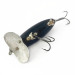 Vintage   Fred Arbogast Jitterbug Early Bug Eye​ (1960s), 1/2oz Black fishing lure #23870