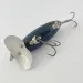 Vintage   Fred Arbogast Jitterbug Early Bug Eye​ (1960s), 1/2oz Black fishing lure #23870