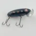 Vintage   Fred Arbogast Jitterbug Early Bug Eye​ (1960s), 1/2oz Black fishing lure #23870