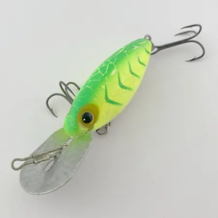 Vintage Storm Hot'N'Tot Thin Fin, 2/5oz Chartreuse fishing lure #23873