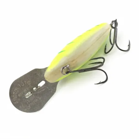 Vintage Storm Hot'N'Tot Thin Fin, 2/5oz Chartreuse fishing lure #23873