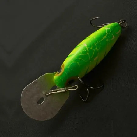 Vintage Storm Hot'N'Tot Thin Fin, 2/5oz Chartreuse fishing lure #23873