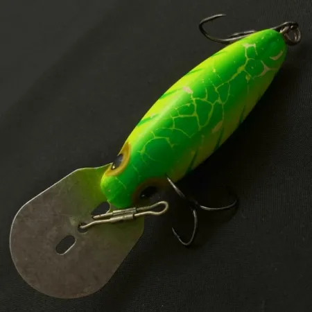 Vintage Storm Hot'N'Tot Thin Fin, 2/5oz Chartreuse fishing lure #23873