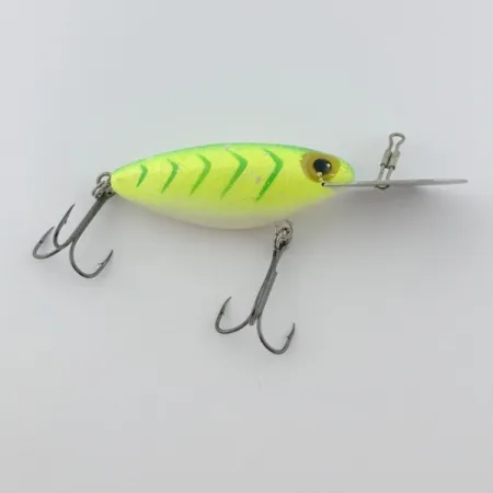 Vintage Storm Hot'N'Tot Thin Fin, 2/5oz Chartreuse fishing lure #23873