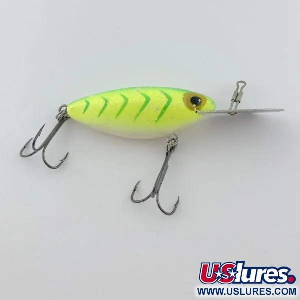 Vintage   Storm Hot'N'Tot Thin Fin, 2/5oz Chartreuse fishing lure #23873