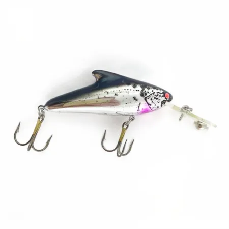 Vintage Rebel Wally Demon, 2/5oz silver fishing lure #23874