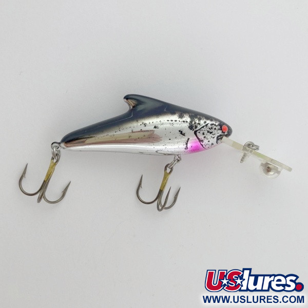 Vintage   Rebel Wally Demon, 2/5oz silver fishing lure #23874