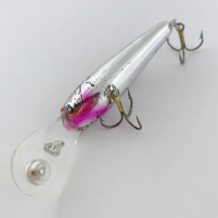 Vintage Rebel Wally Demon, 2/5oz silver fishing lure #23874