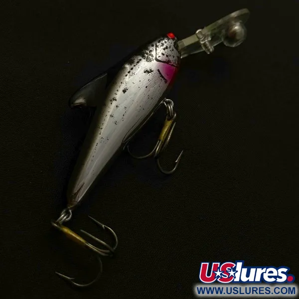 Vintage   Rebel Wally Demon, 2/5oz silver fishing lure #23874