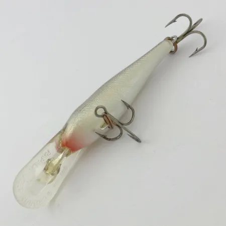 Vintage Rapala Shad Rap Deep Runner 05 (Finland), 3/16oz Silver fishing lure #23875