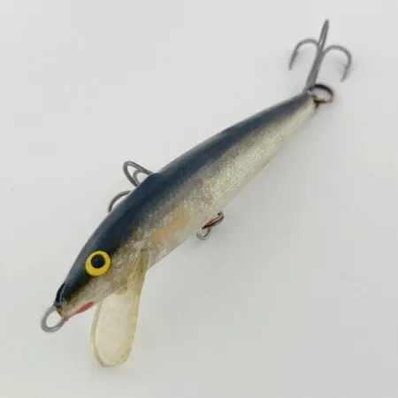 Vintage Rapala Original Floater F7 (Finland), 1/8oz S (Silver) fishing lure #23876
