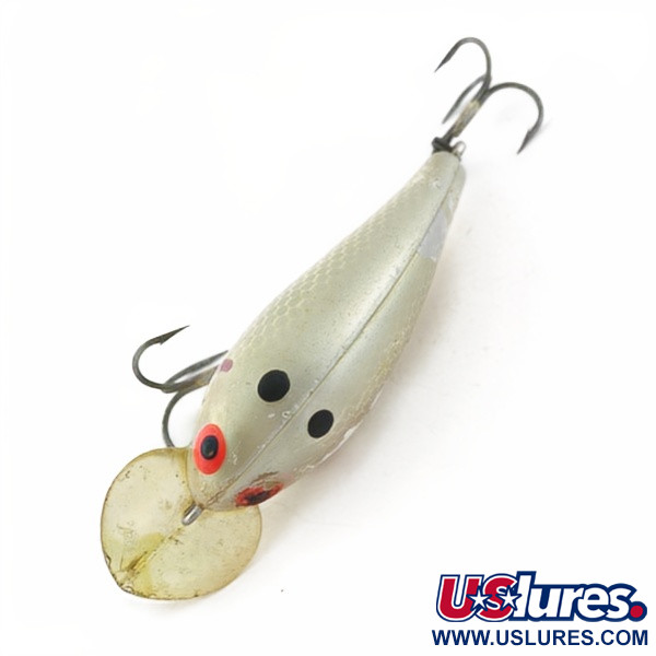 Vintage   Bomber model A baby striper Screw Tail, 2/5oz  fishing lure #23880