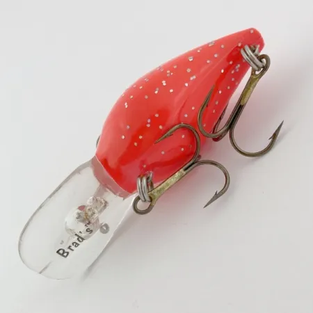 Vintage Brad’s Killer Wiggler, 2/5oz red fishing lure #23882