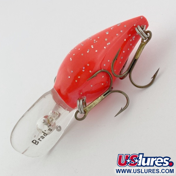 Vintage   Brad’s Killer Wiggler, 2/5oz red fishing lure #23882