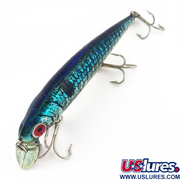 Vintage  Renosky Lures Renosky Joe's Pirate Crystalina Minnow, 1/2oz  fishing lure #23883