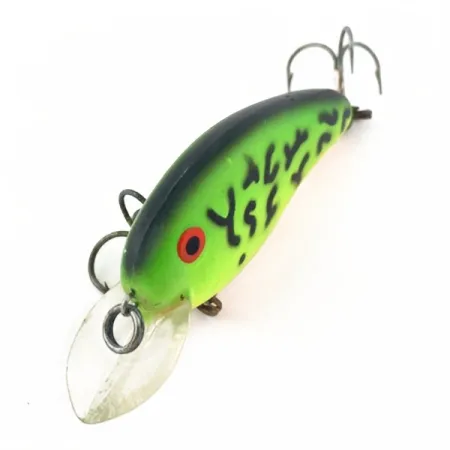 Vintage Bomber Flat A, 1/3oz Fire tiger fishing lure #23886