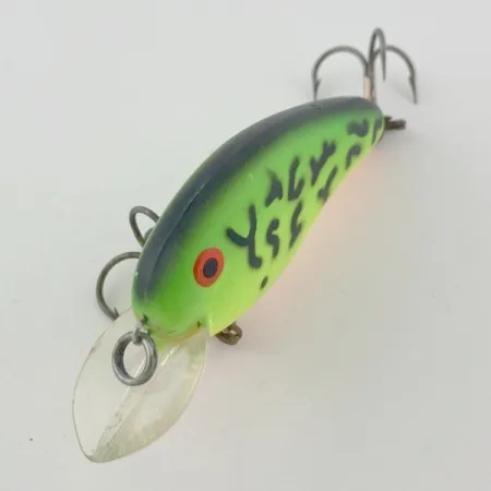 Vintage Bomber Flat A, 1/3oz Fire tiger fishing lure #23886