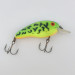 Vintage   Bomber Flat A, 1/3oz Fire tiger fishing lure #23886