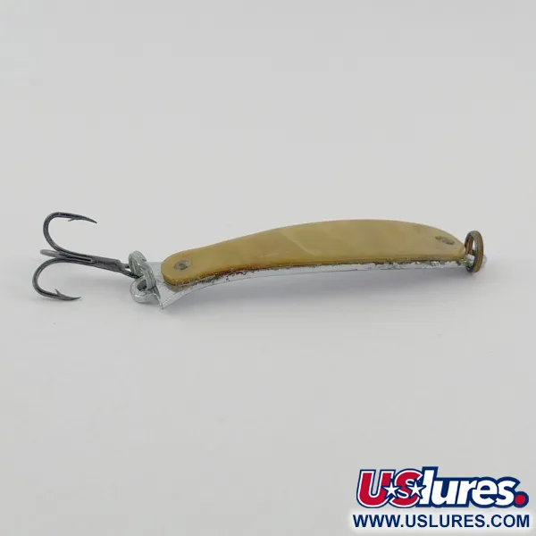 Vintage Worth Water Demon, 1/4oz abalone fishing spoon #23889