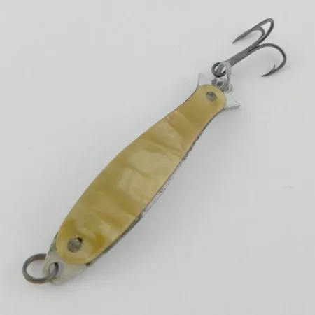 Vintage Worth Water Demon, 1/4oz abalone fishing spoon #23889