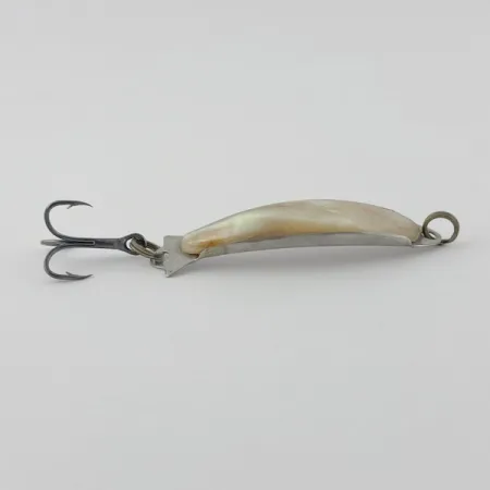 Vintage Compac Abalone Spoon (Japan), 3/16oz Abalone pearl fishing spoon #23890