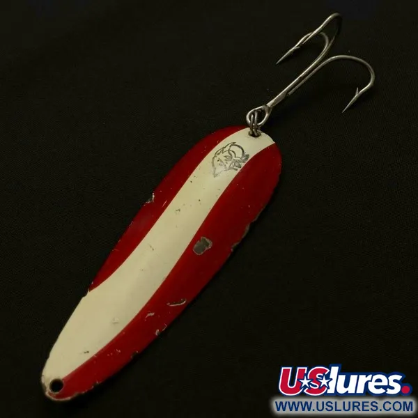 Vintage Eppinger Dardevle Detroit (1950s), 1oz Red Devle fishing spoon #23891