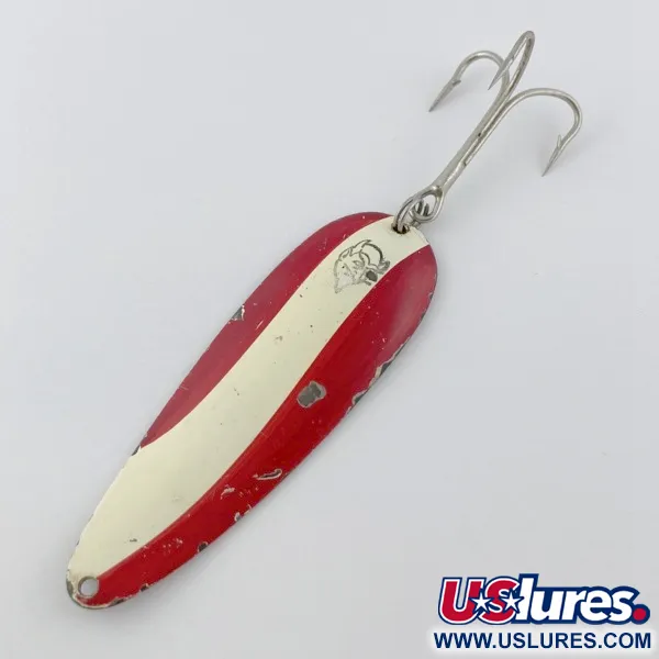 Vintage Eppinger Dardevle Detroit (1950s), 1oz Red Devle fishing spoon #23891