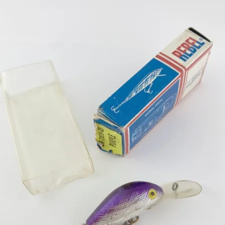 Rebel Deep R Humpy Purple, 1/4oz Purple fishing lure #23897