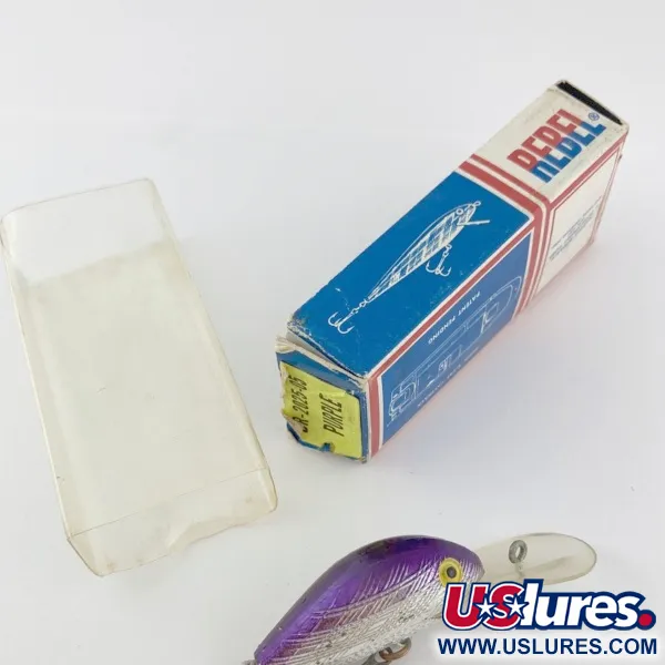 Rebel Deep R Humpy Purple, 1/4oz Purple fishing lure #23897