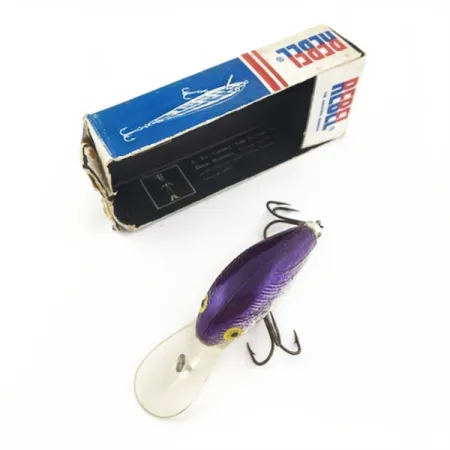 Rebel Deep R Humpy Purple, 1/4oz Purple fishing lure #23897