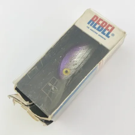 Rebel Deep R Humpy Purple, 1/4oz Purple fishing lure #23897
