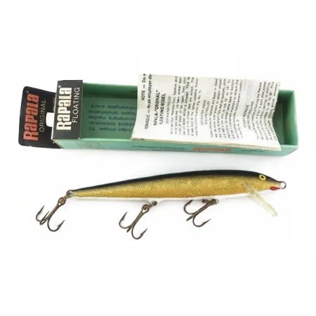 Rapala Original Floater F11 (Finland), 3/16oz G (Gold) fishing lure #23899