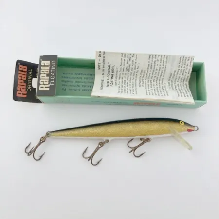 Rapala Original Floater F11 (Finland), 3/16oz G (Gold) fishing lure #23899