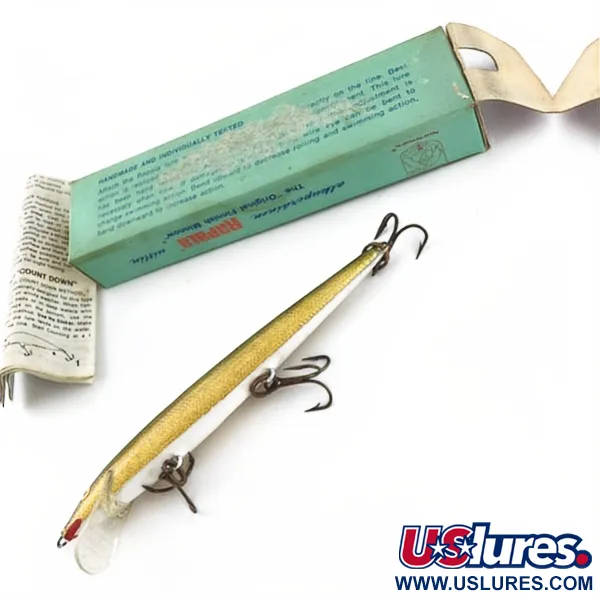 Rapala Original Floater F11 (Finland), 3/16oz G (Gold) fishing lure #23899