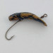 Vintage  Helin Tackle Helen Flatfish F2, 1/64oz black fishing lure #23901