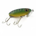 Vintage   Fred Arbogast Jitterbug Early Bug Eye​ (1960s), 1/2oz Green tiger fishing lure #23902