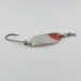 Vintage    Shoff's F.S.T.2, 3/16oz nickel/red fishing spoon #23904