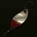 Vintage    Shoff's F.S.T.2, 3/16oz nickel/red fishing spoon #23904