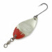 Vintage    Shoff's F.S.T.2, 3/16oz nickel/red fishing spoon #23904