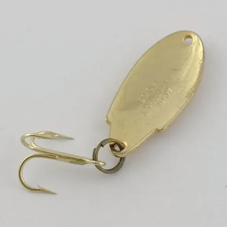 Vintage Acme Thunderbolt, 1/8oz gold fishing spoon #23905
