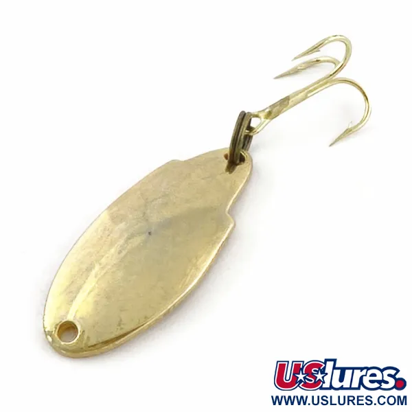 Vintage Acme Thunderbolt, 1/8oz gold fishing spoon #23905